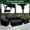 4Pcs Patio Furniture Cover Set Heavy duty Waterproof Patio Furniture Cover Oxford Cloth Outdoor Furniture Cover with Drawstring