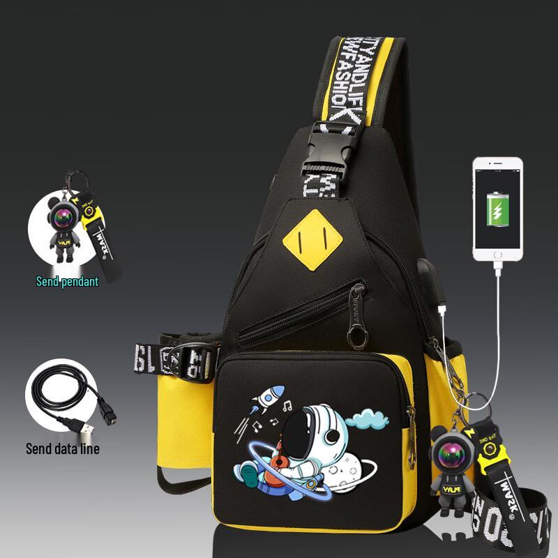 Мужская сумка-кроссбоди на грудь из Оксфорда