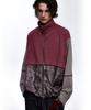 Rssc Stitched Mix Knit Zip Up - Pink/Beige