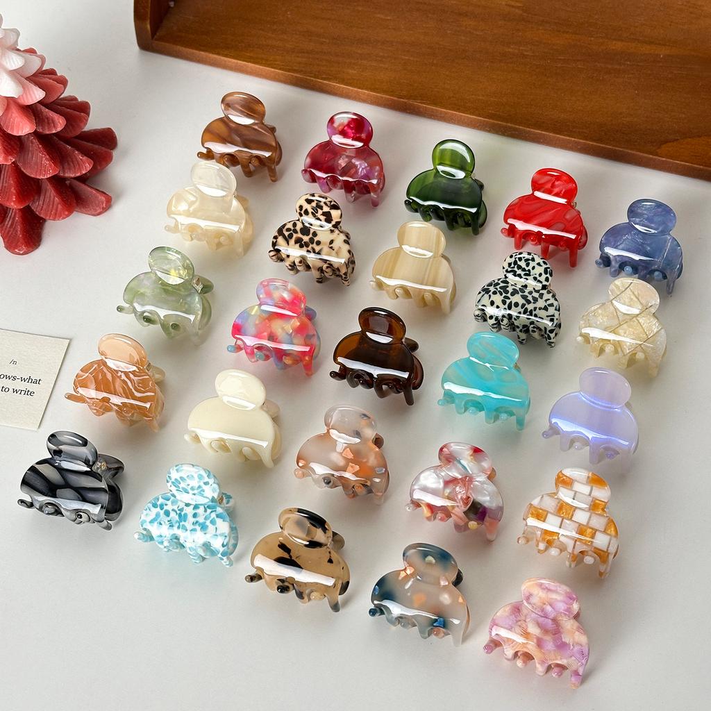 Mini Handcrafted Unique Hair Claws In Stylish Patterns For Womens Fashion And Wear Casual