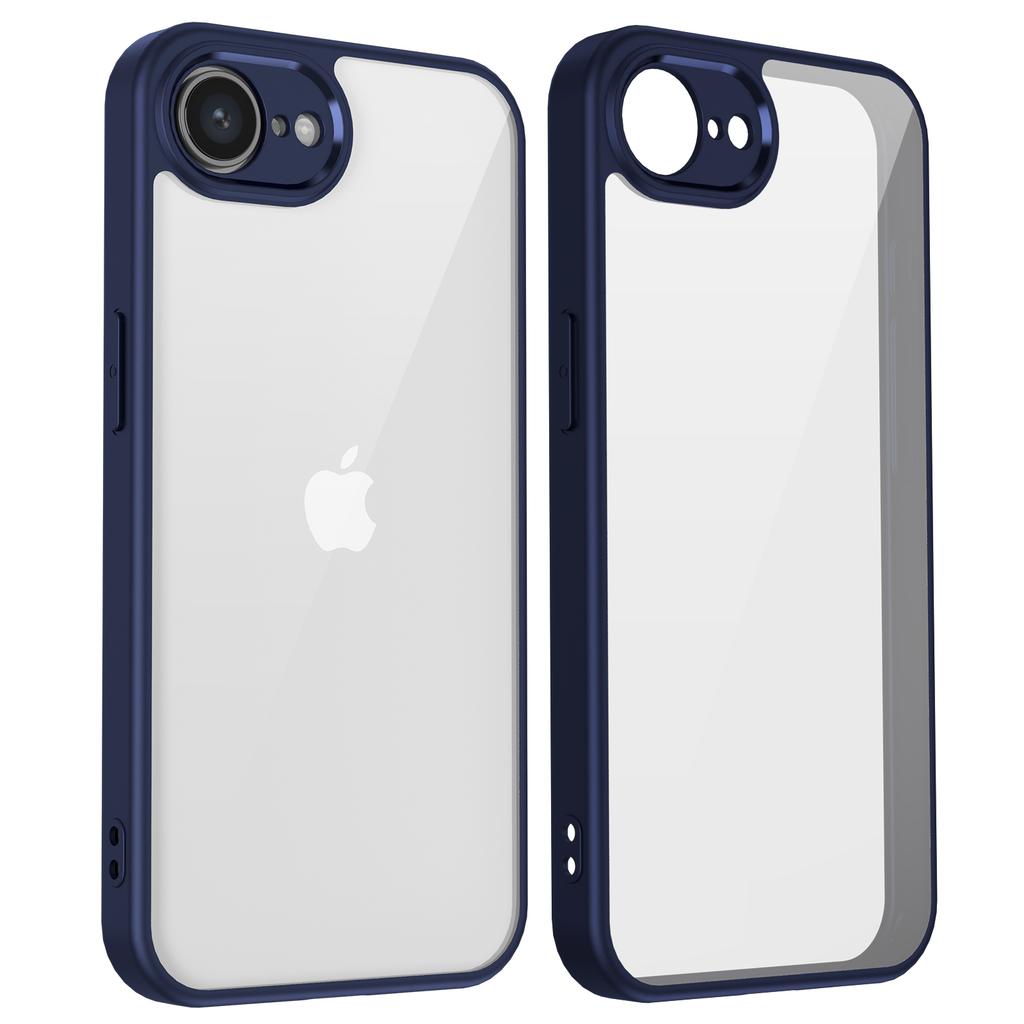 Phone Case For iPhone 16 15 Pro Max 14 13 Pro 16Plus 15Plus 14 Plus Airbag Shockproof Shell TPU+Transparent