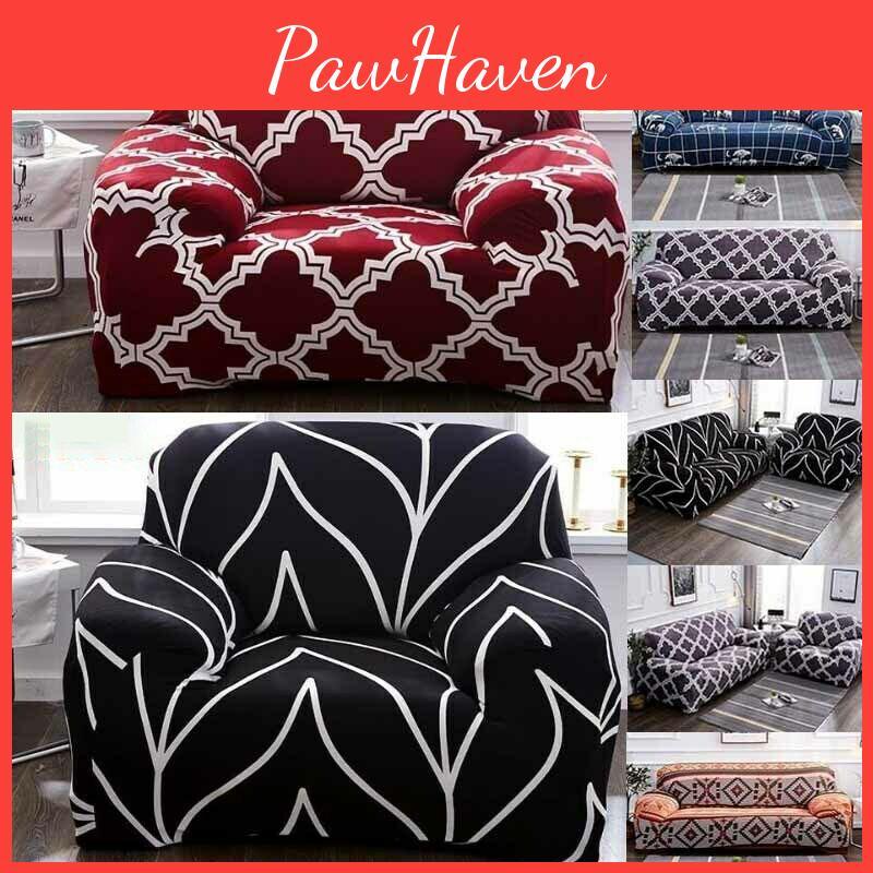 Elegant Elastic Slipcovers For 1/2/3/4 Seater Sofas With Superior Wrinkle Resistance