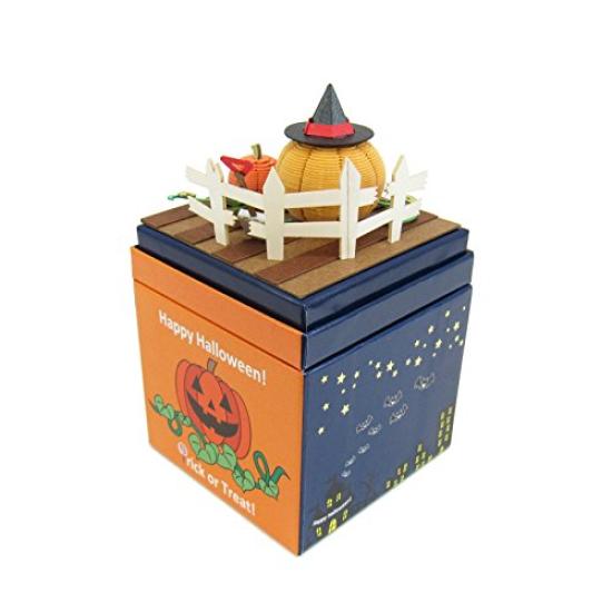 Sankei Miniature Art Mini Halloweenowa Dyniowa Farma Papierowy Model MP05-17