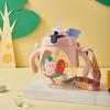 Nu Feng Cartoon Kids Portable Pop-up Straw Water Bottle