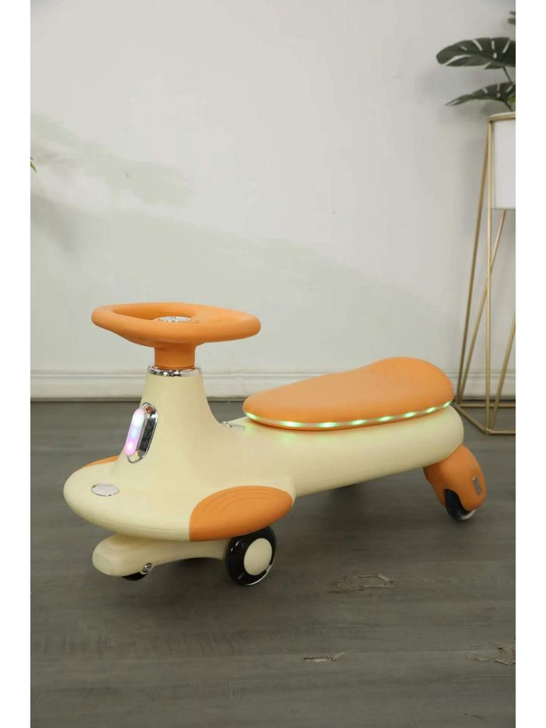 Silent Twist Car Scooter for Children 1-6 Years Old - Anti-Rollover Design with Universal Wheels