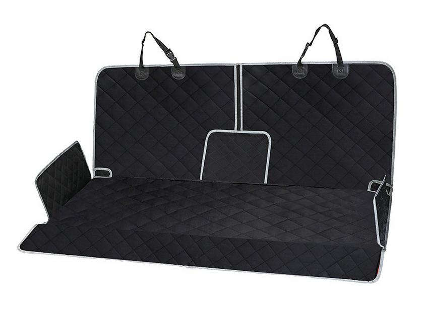 Waterproof Pet Car Seat Mat for Cats & Dogs - Rear Seat Cushion for Medium & Large Pets