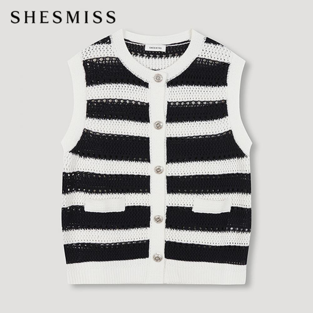 

Жилет в полоску Shs Miss Sskvtn21020 Dn DARK NAVY/55