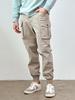CUSTOMUS Double Stitch E-Band Washed Jogger Pants Cts24Swpt216 Bei