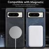Leather Magnetic Phone Case For Google Pixel 8 Pro Case For Google Pixel 9 Pro XL 7A 8A 7 Pro Wireless Charging Matte Back Cover