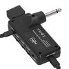 Guitar Headphone Amplifier, Electric Guitar Bass Headphone Amplifier with Audio Cable Adapter, USB Charging, Guitar Accessories