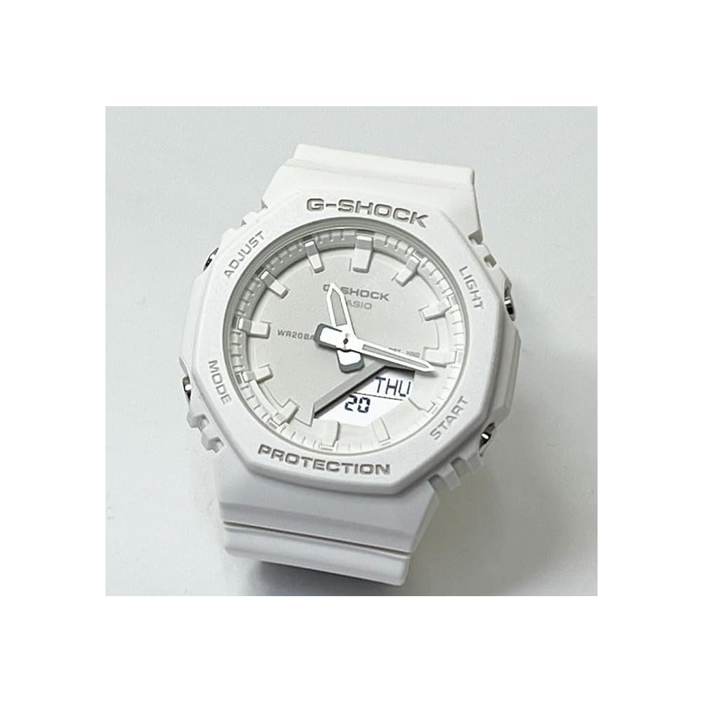 Casio G-Shock Baby-G Analog-Digital Waterproof Watch White GA-2100-7A7JF GMA-P2100-7AJF