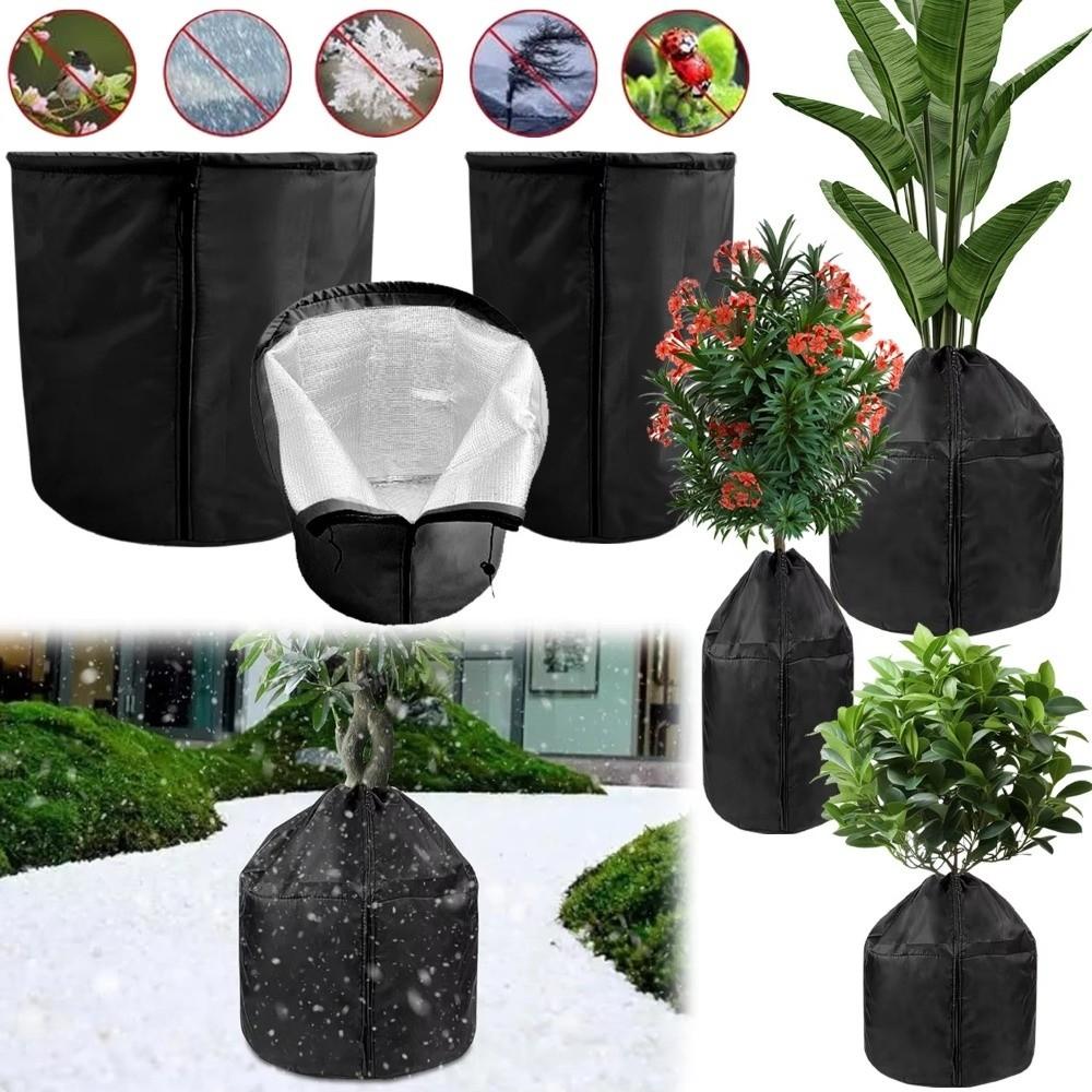 Oxford Cloth Thermal Pot Protector Breathable Winter Plant Cover Home Balcony Plants