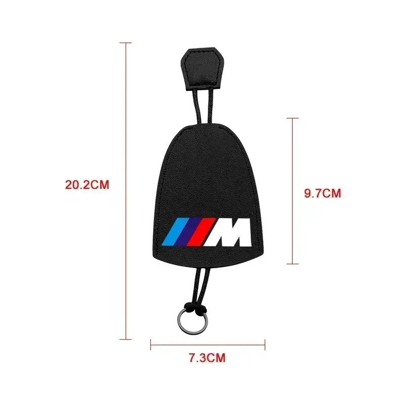 2025 Car For BMW High Quality Leather Car Key Holder Key Case Key Bag For BMW 1 3 5 Series X1 X4 X5 X7 G20 G38 F20 F39 F48 E46 E