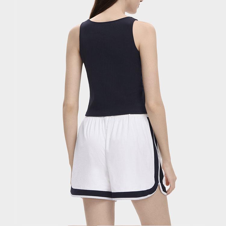 Fila Embroidered Logo Round Neck Tank Top Women Tops Legendary-Blue F11W329106FNV