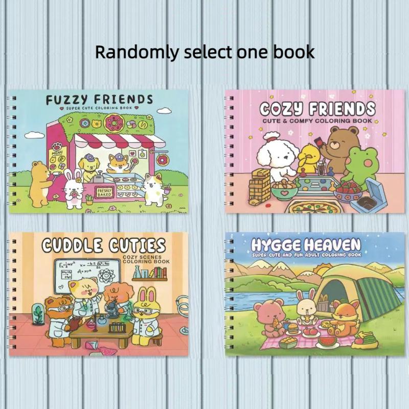 50 Sheets/Book Educational Doodle Books Bobbie Good Coloring Book For Adults And Teens Students Stationery Children'S Gifts