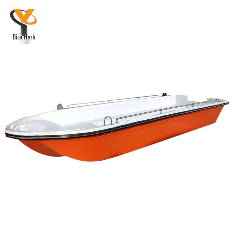 Heavy-Duty Fiberglass Rescue Assault Boat