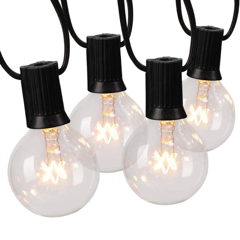 

Фестон 815м Уличные Глобус Гирлянды Феи Лампочки G40 Сад Дом Свадьба EU 25Bulbs 7.6m