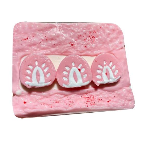 

Squeeze Toy Realistic Food Healing Sensory Toy Slow Rebound Toast Shape Decompression Tool Kids Adults Stress Relief Toy