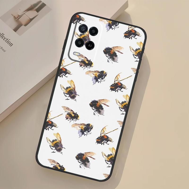 Bienenhonig Hülle Für Oppo A76 A96 A16 A17 A18 A60 A80 A40 A38 A58 A78 A98 A94 A74 A54 A15 A57 A77 A5 Pro