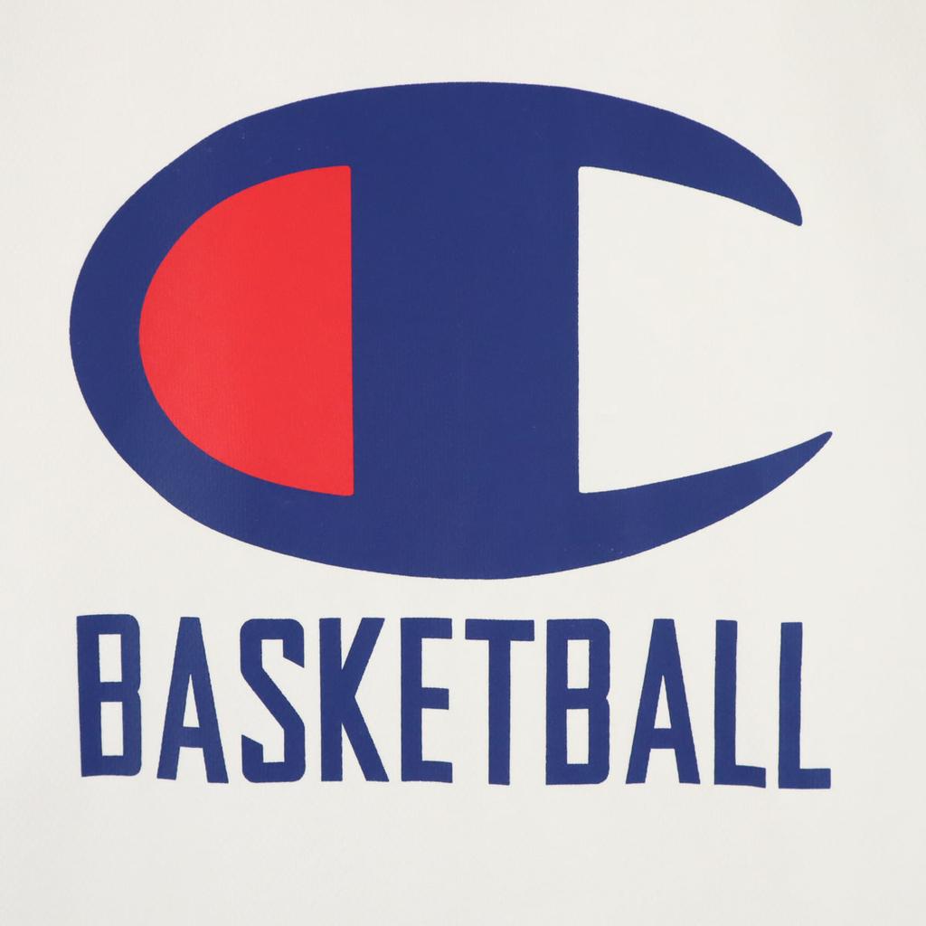 Champion Short sleeve Codorless by polygine T-shirt S white basketball Men's Used