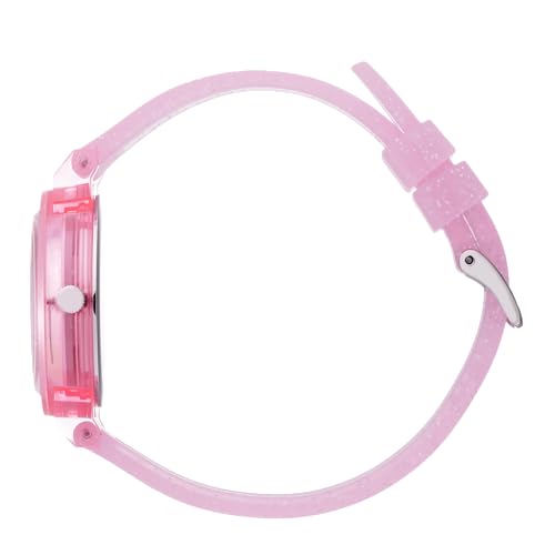 Ice-Watch Kids Ice Learning Pink Glitter Wristwatch 32mm Small 3 Hands Ladies