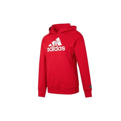 Gfx Hoodie mit Buchstabenlogo und Cartoon-Hasen-Print Damen-Hoodie Rot HZ2993