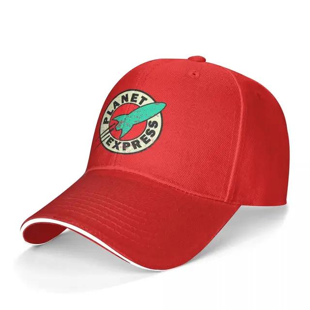 Baseball Cap Planet Express Outdoor Sport Adjustable Hip Hop Hats Cute Custom Unisex Baseball Caps One Size