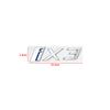 Car Stickers ABS 3D Letters Rear Trunk Emblem Logo for BMW iX i3 i4 i7 iX3 iX4 iX7 Matte Silver Accessories tv2