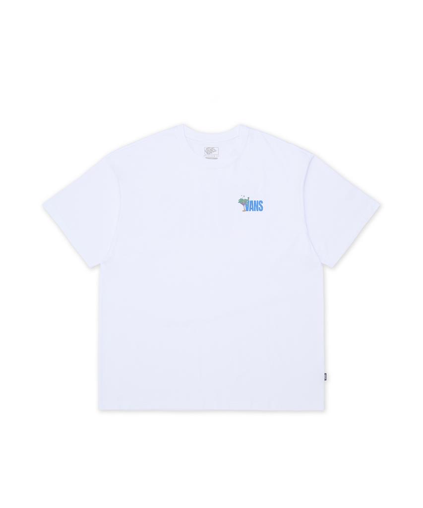 VANS Frog Short Sleeve T-Shirt - Blanc Des Blancs / Vn000Tmxjvy1