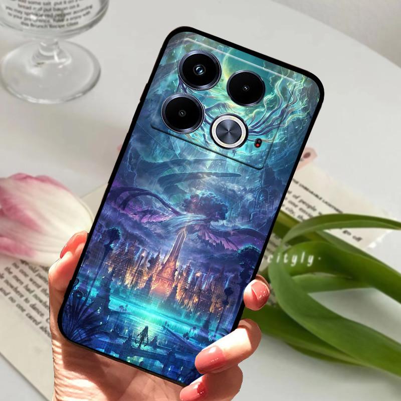 For Infinix Note 40 Case animal Silicone Soft TPU Back Covers For Infinix Note 40 Pro 4G 5G 40 Pro Plus Case Protective Funda