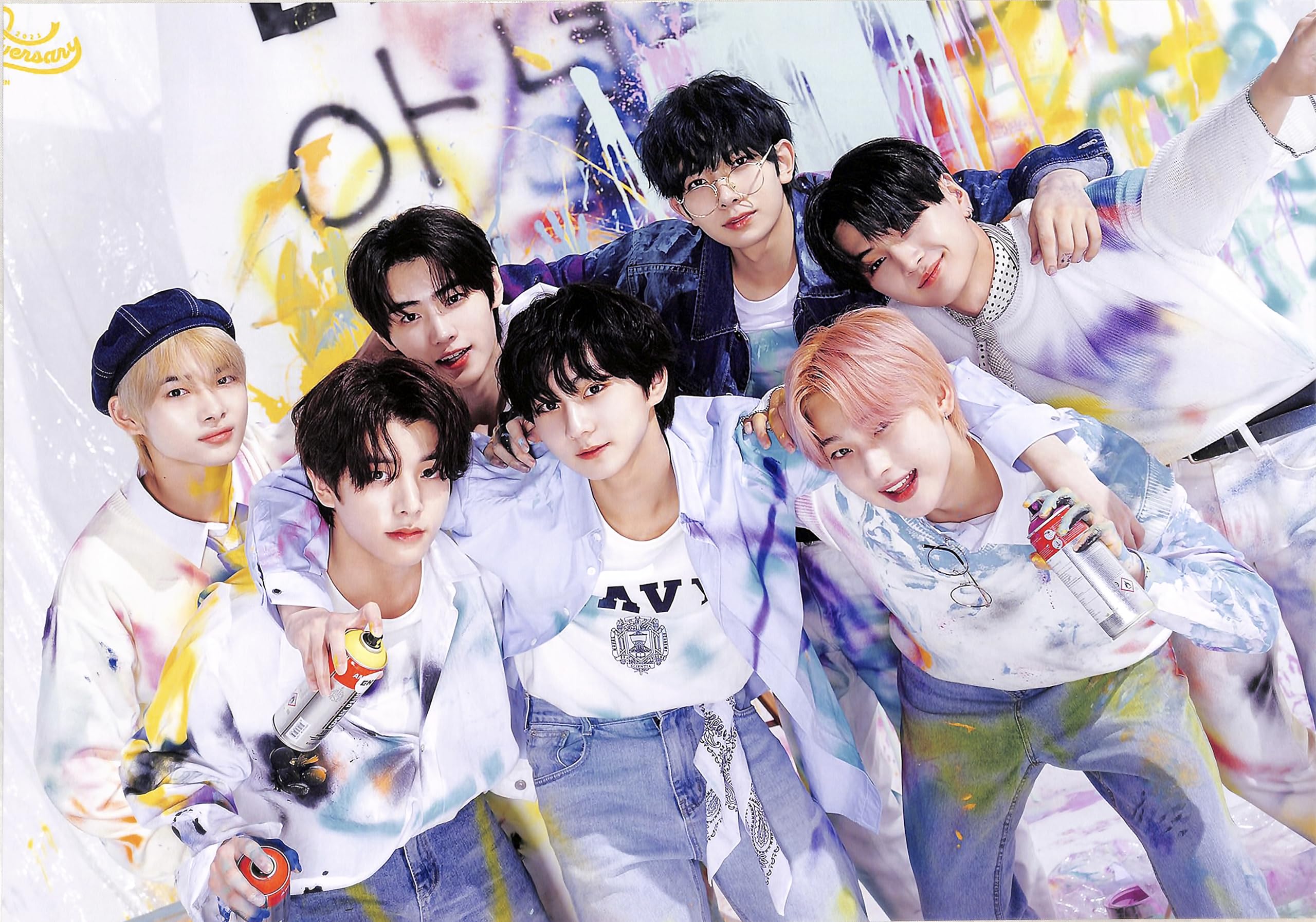 

Enhypen Enhyphen Мерч: Набор из 12 плакатов формата A3 + 1 наклейка [Параллельный импорт]