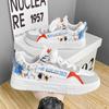 Nuove scarpe a molla design di nicchia scarpe casual a taglio basso scarpe trendy con plateau per adolescenti