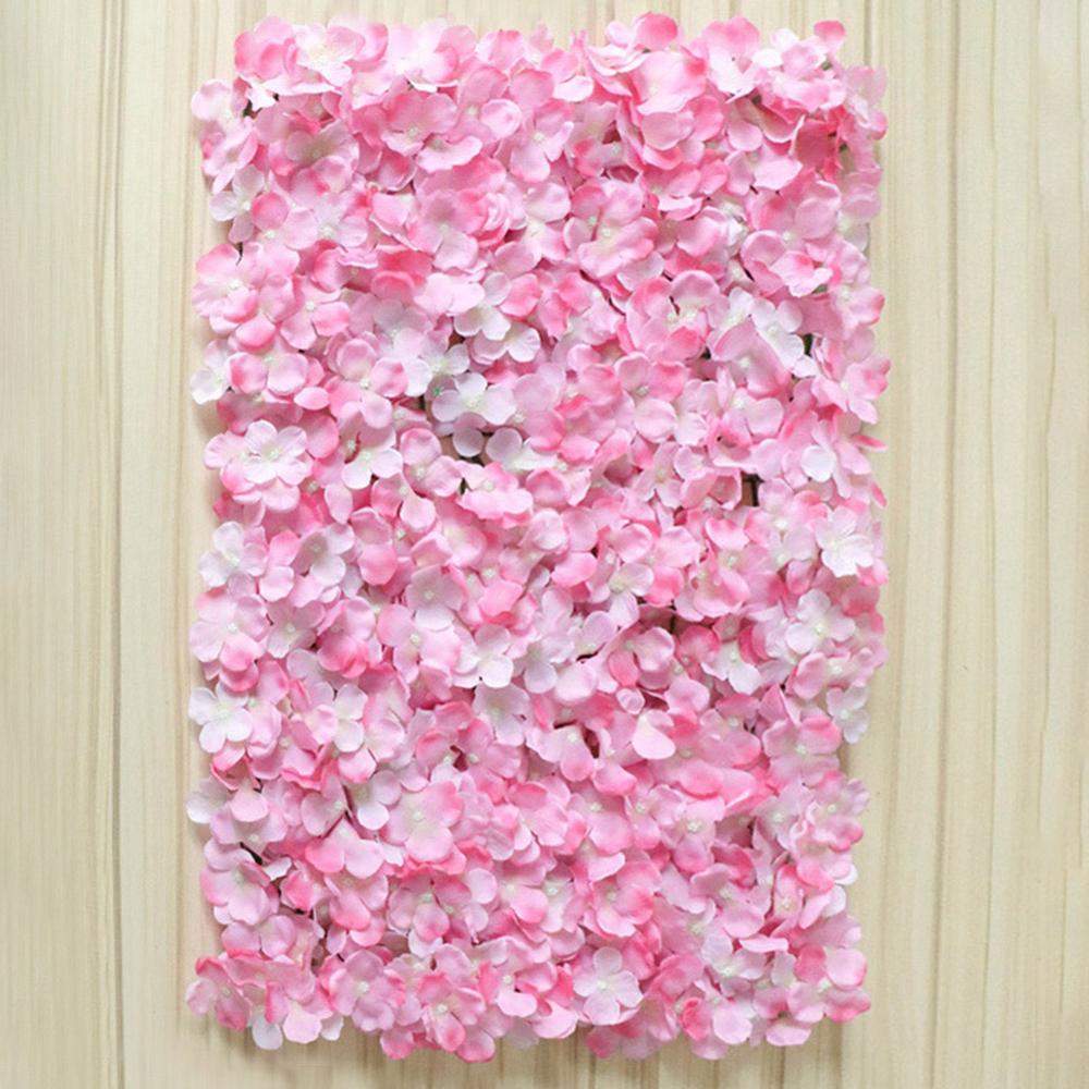 

Diy Silk Flower Wall Background Artificial Flower Wedding Party Christmas Baby Shower Decoration Decor Accessories