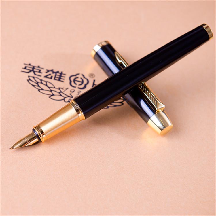 Customizable Hero 1801 Fountain Pen Ink Gift Set for Business Office Use 0.5mm