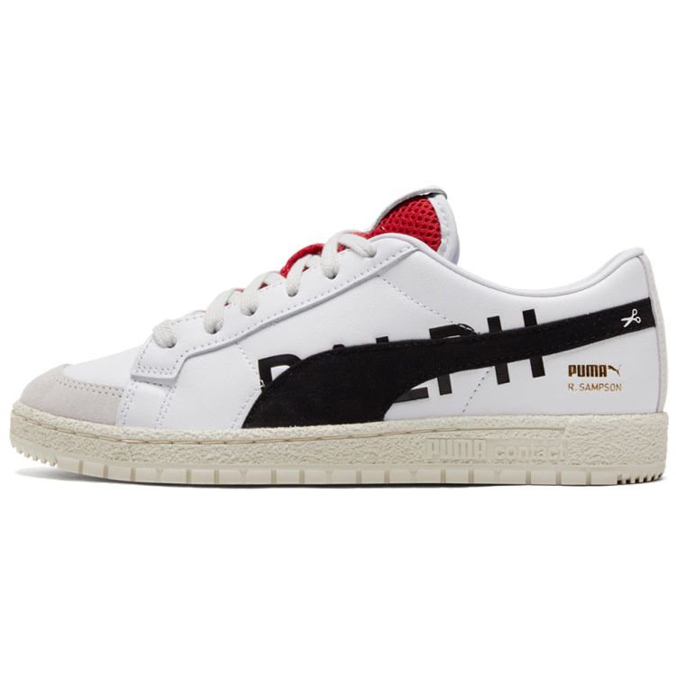 Puma Smash Unisex White Black 381207-01 EU 38