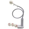 Akindou Table Pong Practice Machine with Adjustable Arm Angle for and Visual Spin Effects Tennis/Ping Cut, Drive, Chiquita, (Fixed Edge)