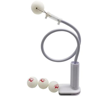 Akindou Table Pong Practice Machine with Adjustable Arm Angle for and Visual Spin Effects Tennis/Ping Cut, Drive, Chiquita, (Fixed Edge)