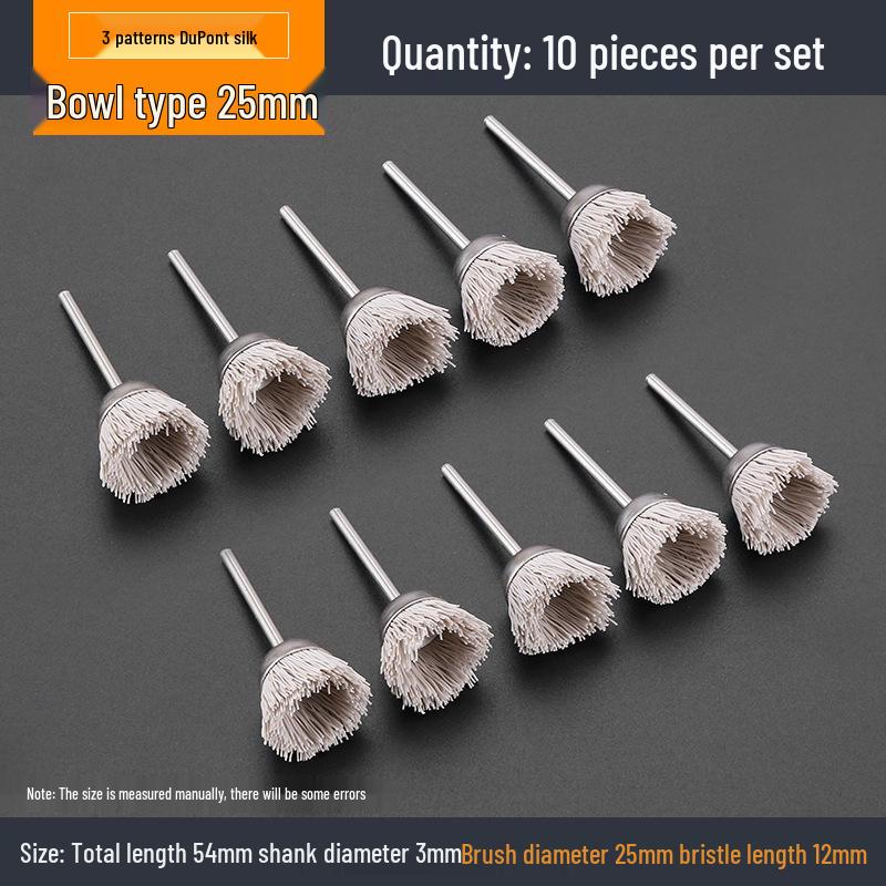 Electric Grinder Steel Wire Brush - Rust & Polishing Head for Walnut & Wenwan Grinding, Steel & Electric Brush.