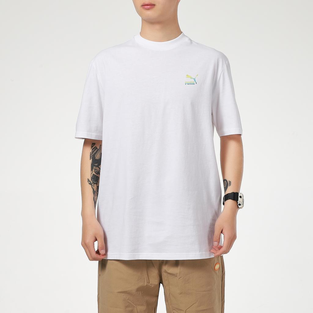 PUMA Classic Logo Tee 'White' Men's 534095-52