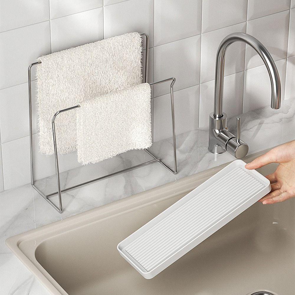 Rustproof Kitchen Cloth Storage Rack Modern Kitchen Towel Rack  Home Accessories