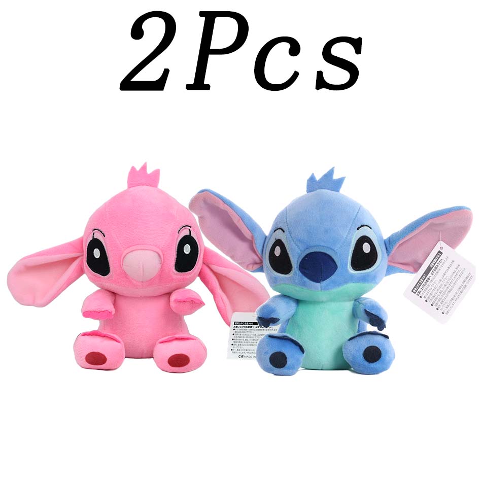 New 12Cm 20Cm 25Cm Stitch Stuffed Plush Models Cartoon Stuffed Plush Dolls Anime Plush Baby Toys Kawaii Kids Birthday Gift