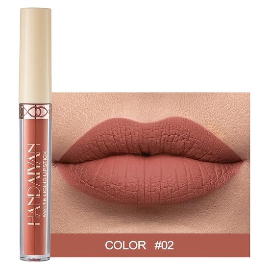Long Lasting Non-stick 2.5ml Lipstick Matte Velvet 12 Colors Lip Gloss Liquid Lipstick Lip Glaze