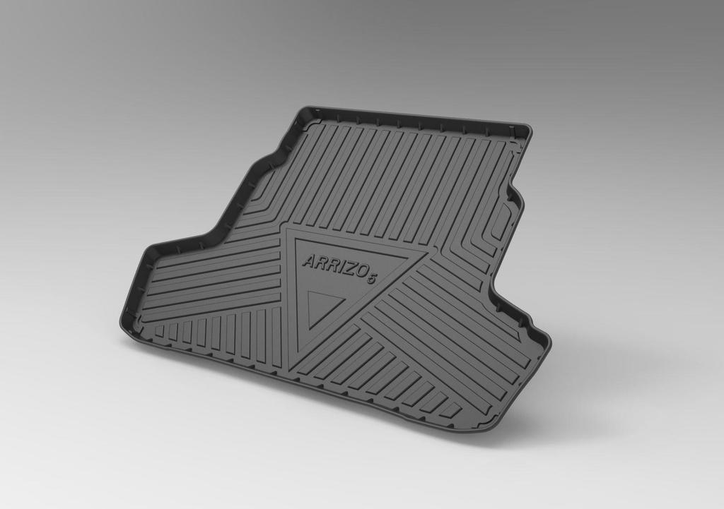 Trunk Mats for Chery and Qoros: Tiggo 3, Tiggo 5, Tiggo 5E, Tiggo 5Pro, Tiggo 3X, Tiggo 7