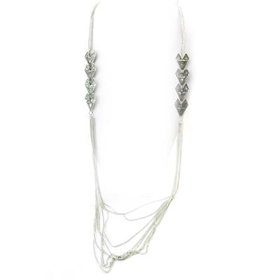 [N3493] - Silver 'Kilimanjaro' Necklace