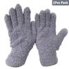 Mikroszálas Glove Touch To Clean Szuper puha por evő mosókesztyű kesztyű