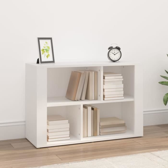 819476 vidaXL Buffet White 80x30x54 Cm Engineered Wood