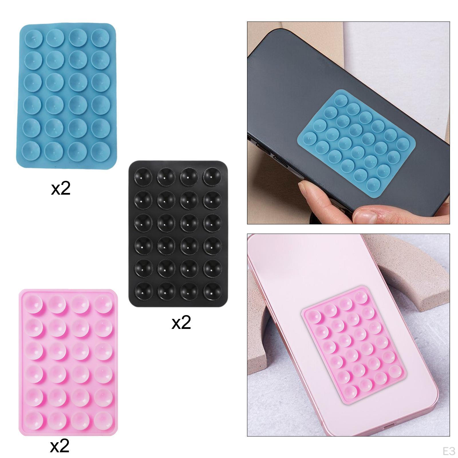 2шт силиконовый чехол для телефона на присоске с адгезионным креплением — фото 4