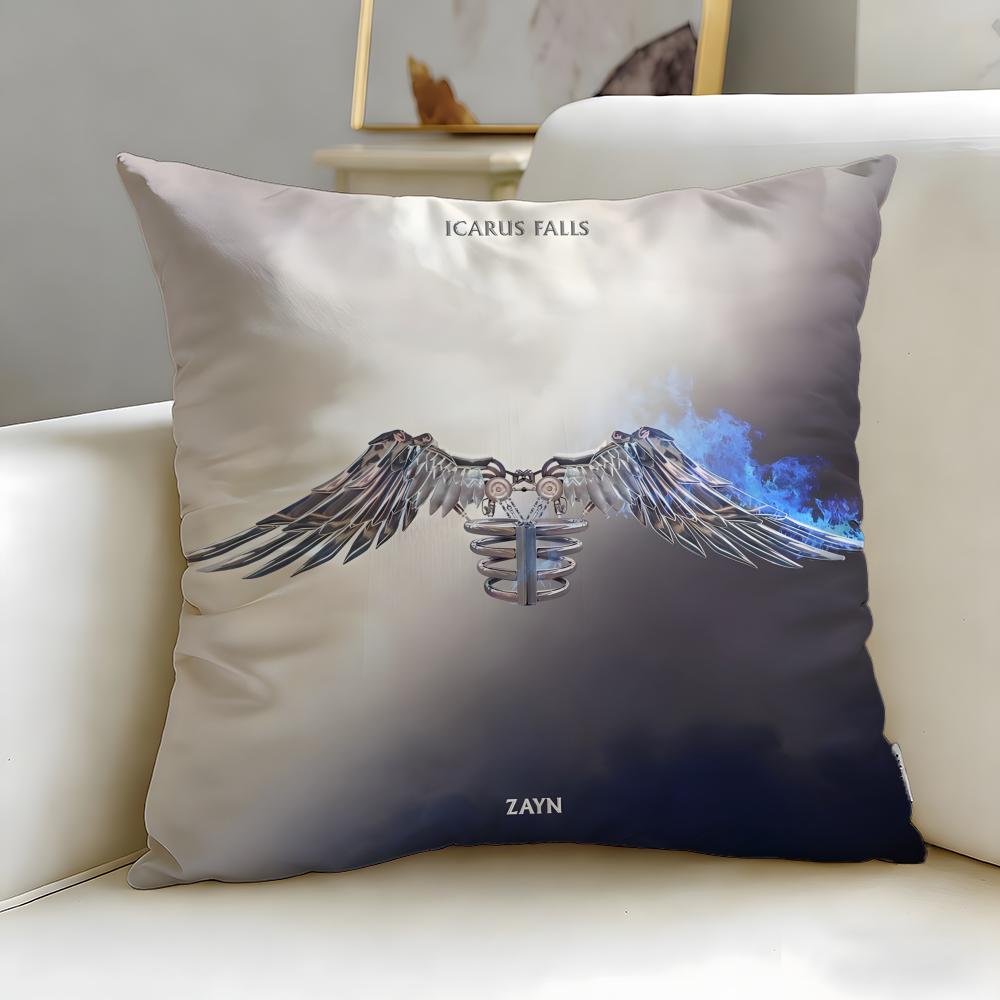 Popular Singer Zayn Malik Cushion Cover Soft EasyWash Pillow Case Versatile for Couch Bed Travel and Office