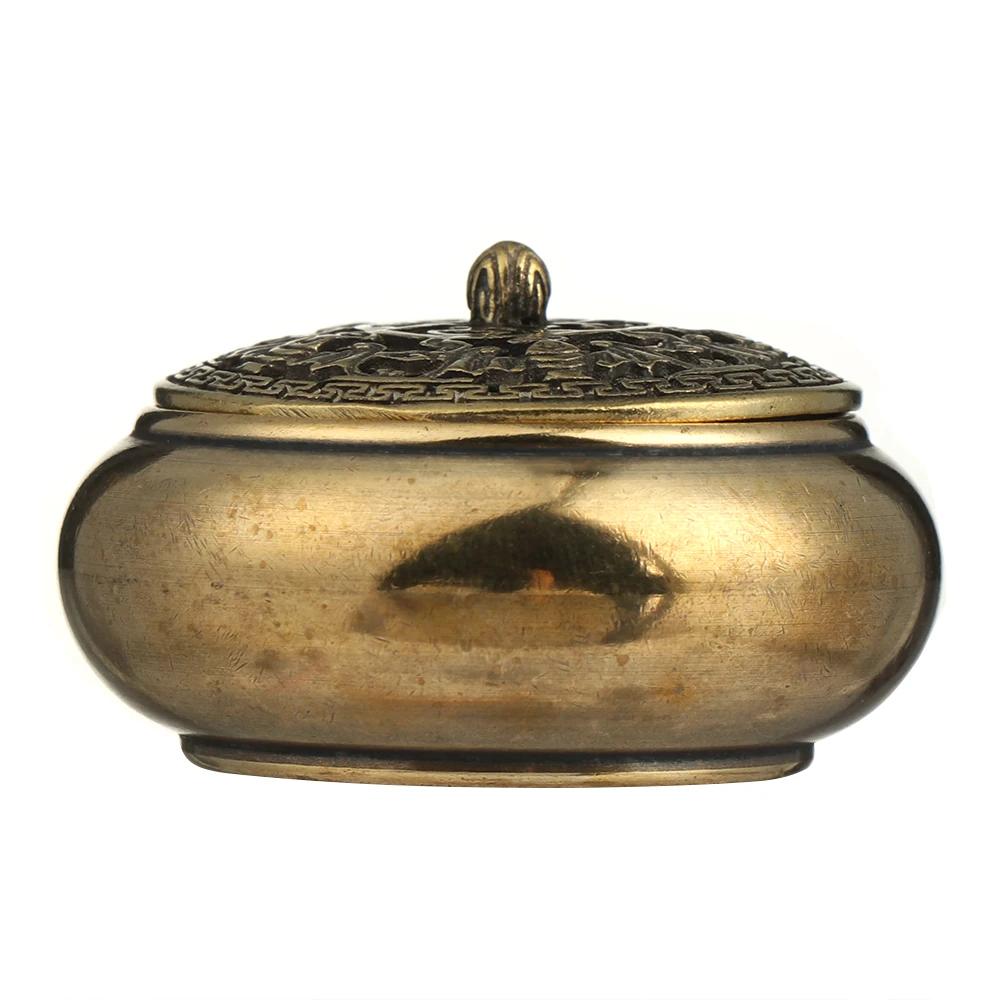 Luxury Arab Tower Style Hollow Out Metal Incense Burner Golden Tower Oil Burner Arab Style Censer Holder Golden Incense Burner