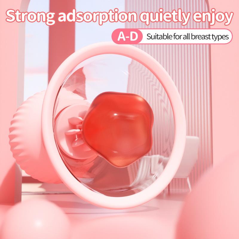 Nipple Sucker Sucking Stimulator With 360-Degree Rotation Mode Breast G-Spot Massager Adult Sex Toys Female Couple Breast Sucker